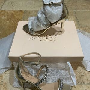 Jewel Badgley Mischka  light gold